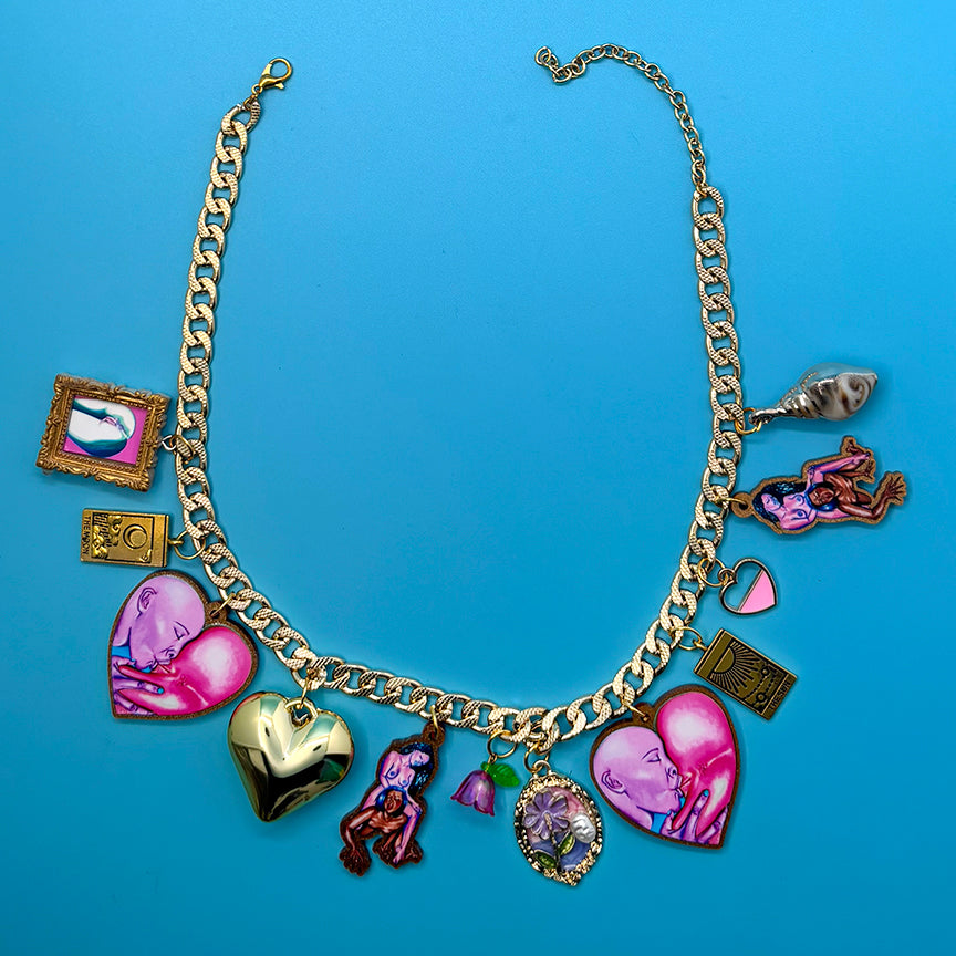 My Moon & Sun - Gay Ass Charm Necklace