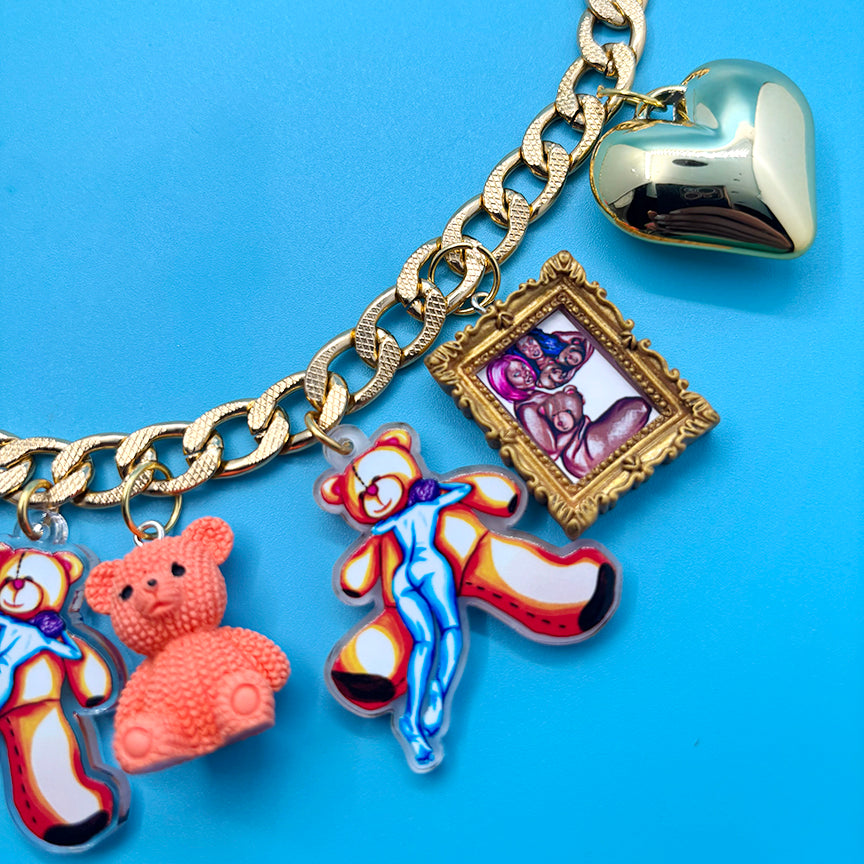 Bear Back Baby - Gay Ass Charm Necklace