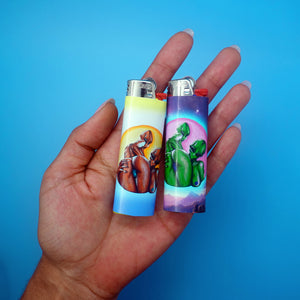Cum in Peace - Set of 2 Art Lighters