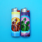 Cum in Peace - Set of 2 Art Lighters