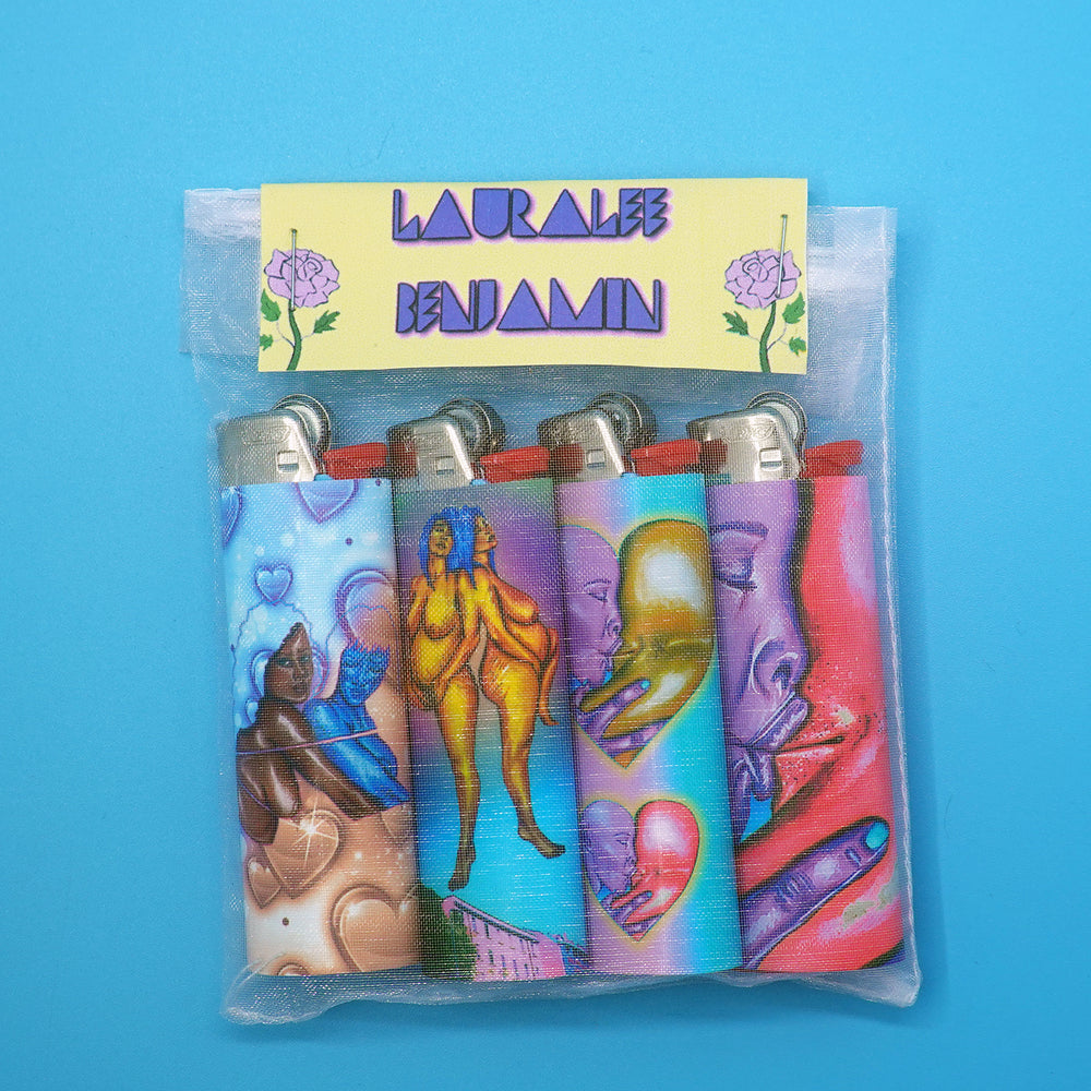 Got Your Back - Set of 4 Art Lighters
