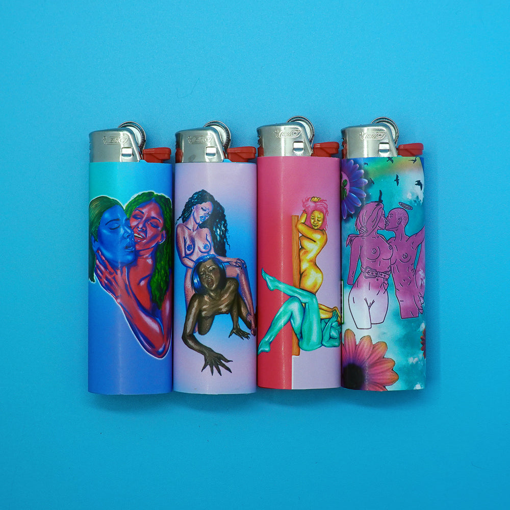 ME + U-HAUL - Set of 4 Art Lighters