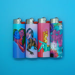 ME + U-HAUL - Set of 4 Art Lighters