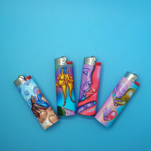 Got Your Back - Set of 4 Art Lighters