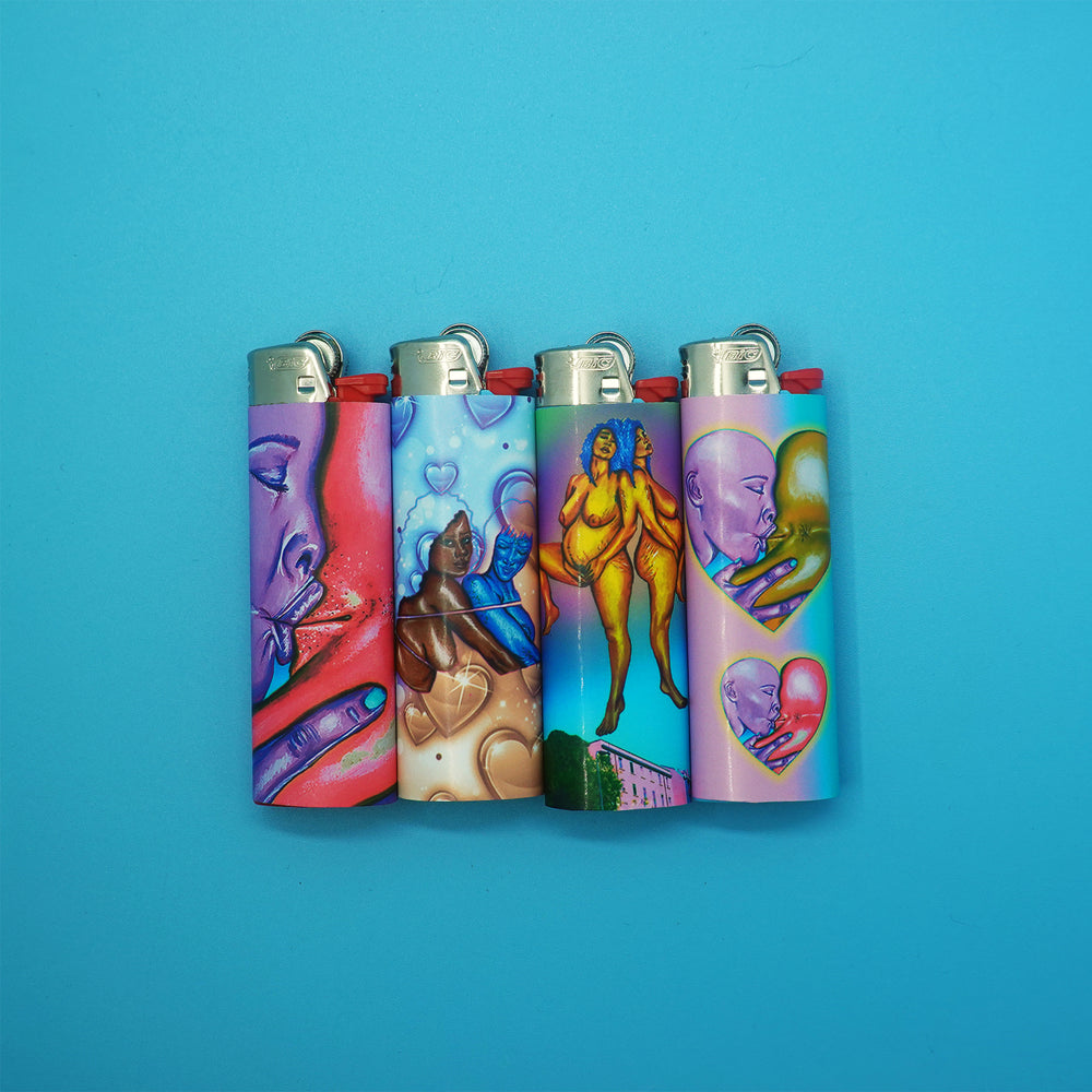 Got Your Back - Set of 4 Art Lighters