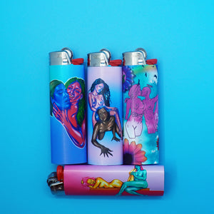 ME + U-HAUL - Set of 4 Art Lighters