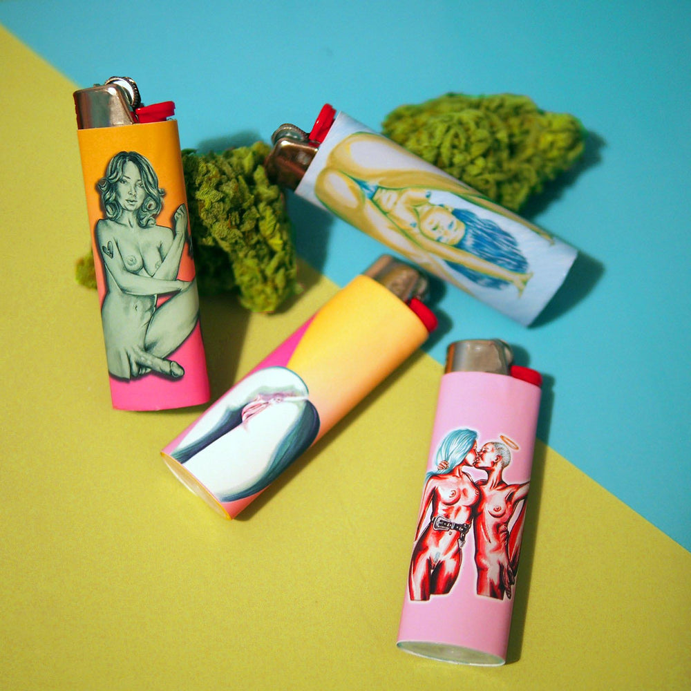 Parts of You - Set of 4 Art Lighters