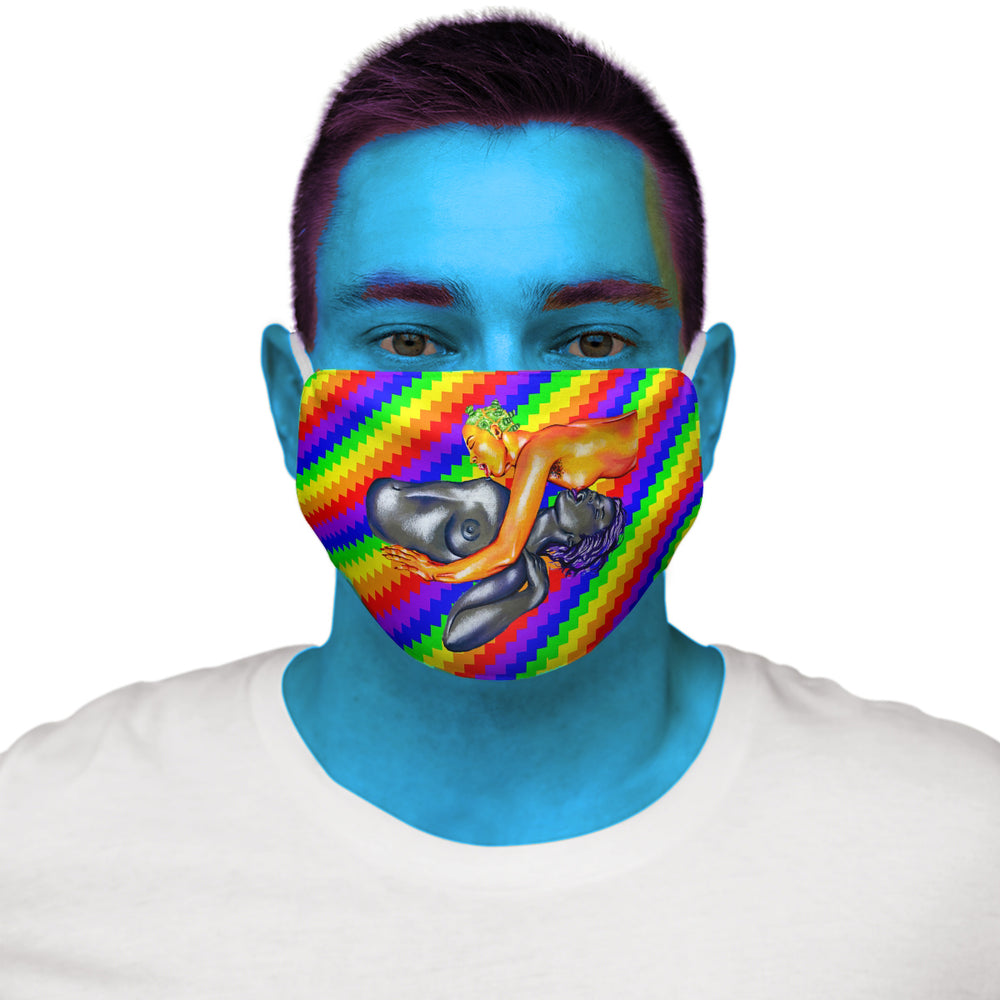 
                
                    Load image into Gallery viewer, Lips &amp;amp; Nips Face Mask [PRIDE collection]
                
            