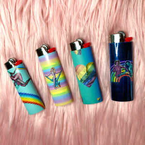 Real Gay Shit -Set of 4 Art Lighters